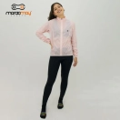 Jaqueta Corta Vento de Ciclismo Feminina Márcio May Rosa - TAMANHO  P